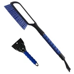 Yeecopon 27" Snow Brush & Ice Scraper For Car Windshield, Blue. Fixed Price $24.92.
