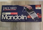 Jaccard Professional Stainless Steel Mandolin Slicer Grater 7 Blades Safe Hands. Fixed Price $34.99.