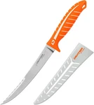 Dexter Outdoors Dextreme 8" Dual Edge Flexible Fillet Knife W/ Sheath-made In Us. Fixed Price $39.67.