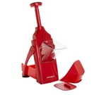 Kitchen Hq Xl Vertical Mandoline Slicer, Chopper, Grater- Red. Fixed Price $19.95.
