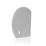 Sapid Flexible Curved Edge Silicone Bowl 5.98" 4.3", Gray. Fixed Price $10.30.