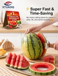 Stainless Steel Watermelon Slicer With Wooden Handle. Fixed Price $28.23.