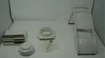 The Pampered Chef Ultimate Mandoline Food Slicer Grater Set White Kitchen Tool. Fixed Price $21.99.