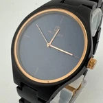 Iwooden Quartz Watch Men Hand Made Solid Blue Dial Analog New Battery 7.25". Fixed Price $32.29.