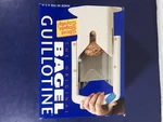 Biter Slicer Cutter The Original Guillotine Safely Slices Bagels. Fixed Price $19.95.