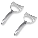 Bolexino Professional Square Stainless Steel Bone Dust 2 Pack, Sliver. Fixed Price $23.23.