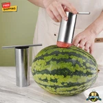 1 Pc Stainless Steel Watermelon Cutter Puncher Round Slicer Fruit Opener Tool. Fixed Price $14.99.
