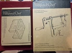 Pampered Chef #2430 Apple Peeler Corer Slicer #2435 Wooden Stand - Nib. Fixed Price $29.50.