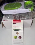 Goodcook Touch Veggie Dicer And Chopper, Stainless Steel Blades, 4-CUP. Fixed Price $24.00.