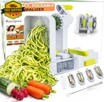 5 Blade Vegetable Spiralizer Zoodle Maker Low Carb Kitchen Tool. Fixed Price $45.49.