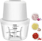 400ML Electric Garlic Chopper, 6 Blades Grinder Mini Vegetable U. Fixed Price $39.99.