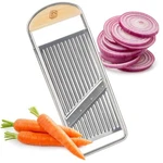 Handheld Mandoline Slicer For Kitchen - Stainless Steel Flat With Ch.... Fixed Price $45.84.