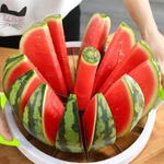 Watermelon Fruit Slicer Corer Round Stainless-steel W/ Silicone Grip Large. Fixed Price $19.99.