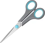 Asdirne 6.4" Scissors, Stainless Steel Blades, No Teflon Coating. Fixed Price $5.35.