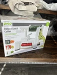 Progressive Prep Solutions Deluxe Spiral Cutter 5-PC Set Make Vegetable Noodle. Fixed Price $29.99.