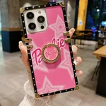 For Iphone 16 Pro Max 15 14 13 12 11 Xs Xr Girl's Sparkle Bling Pink Case Cover. Fixed Price $13.99.