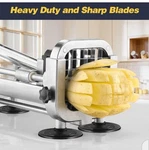 French Fry Cutter, Potato Slicer, Ruooson 1/2" Stainless Steel Blades, Veggie.... Fixed Price $45.81.