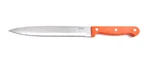 Ginsu 8" Slicer Knife, Stainless Steel / Orange Handle. Fixed Price $11.99.