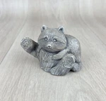 Mount St Ash Racoon Figurine Hand Made Usa W/ Helens Evergreen. Fixed Price $19.99.