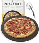 Heritage 15" Ceramic Pizza Non-stick Stain Free Stone Set W/ Bonus Cutter. Fixed Price $18.03.
