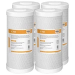 Pack 10"X4.5" Carbon Block Water Filter Charcoal For Big Blue Well Whole House. Fixed Price $61.89.