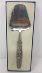 Pewter Fram Maria Savannah Ships Cheese Slicer Server Stainless Made Norway. Fixed Price $19.95.
