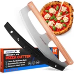 Kitchenstar 16-INCH Pizza Cutter Rocker Blade Razor Sharp Stainless Steel Slic. Fixed Price $145.32.