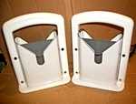 Of 2 Original Larien Bagel Guillotine Biter Slicer Cutters. Fixed Price $26.99.