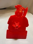Vintage "lil Chef" Red Plastic Juice Reamer And Cleaver Kitchen Gadget. Fixed Price $6.00.