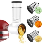 Slicer Shredder Attachment For Kitchenaid Stand Mixer, Cheese Grater Attachme.... Fixed Price $56.27.