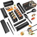 Mlryh Sushi Making Kit Maker 12 Pcs Plastic Premium Set Tool .... Fixed Price $25.60.