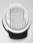 Oxo Good Grips Egg Slicer, Cuts 2 Directions, Stainless Steel Wires, White. Fixed Price $17.99.