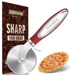Schvubenr Premium Pizza Cutter Wheel - Stainless Steel Easy To (red). Fixed Price $9.10.