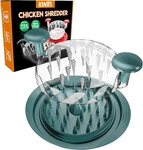 Chicken Shredder Tool Twist, 11'' Meat Grinders Gadgets Machine For Pork Kitchen. Fixed Price $19.99.
