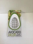 New Joie Avocado Square Dicer Green Kitchen Gadget Fruit Plastic Stainless Steel. Fixed Price $14.99.