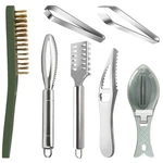 Openfly Fish Scaler Tool, Stainless Steel Remover Scraper Sc.... Fixed Price $18.42.