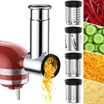 Stainless Steel Slicer Shredder Attachment For Kitchenaid Stand Mixer,kitchen. Fixed Price $61.79.