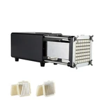 French Fry Cutter Stainless Steel Potato Vegetable Slicer Chopper W/ Blades. Fixed Price $100.89.