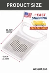 Stainless Steel Onion Holder Slicer Vegetable Cutter Tomato Potato Slicing Tool. Fixed Price $9.97.