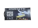 Ovente Multifunctional Mandoline Slicer W. Safety Gloves Vegetable Fruit Cutter. Fixed Price $18.00.