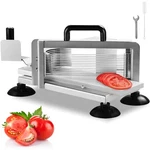 Vevor Commercial Tomato Slicer 3/16" Manual Cutter Stainless Steel. Fixed Price $71.90.