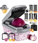 12-IN-1 Yussn Vegetable Chopper Multifunction Food Dicer & Kitchen Slicer. Fixed Price $34.99.