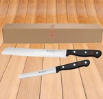 Wusthof Gourmet 2-PC Serrated Knife Set 8" Bread And 4.5" Utility. Fixed Price $84.50.