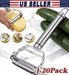Stainless Steel Potato Peeler Vegetable Grater Fruit Slicer Carrot Cutter Tools. Fixed Price $69.29.