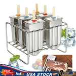 Stainless Steel Ice Molds Cream Lolly Popsicle Stick Holder Maker Us. Fixed Price $27.27.