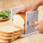 Orione Adjustable Toast Slicer/cutting Guide For Homemade Bread, 6.3", White. Fixed Price $19.25.