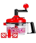 Cambom Manual Food Chopper Vegetable Hand Processor, Mixer, Blender, Whipper. Fixed Price $39.36.
