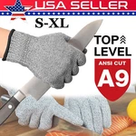 Us Safety Cut Proof Stab Resistant Butcher Gloves Kitchen Level 5 Protection Hot. Fixed Price $9.08.