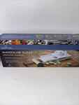 New! Crofton Mandoline Slicer 5 Attachments Blades Soft Grip Handle Open Box. Fixed Price $19.99.