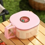Fruit Salad Washing Bowl With Strainer,colander For Kitchen,multi-functio.... Fixed Price $22.19.